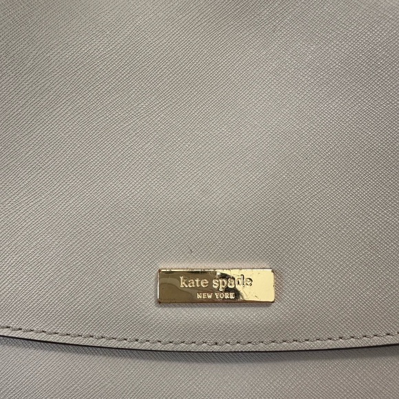 Kate Spade Beige Saffiano Texture Satchel - Picture 2 of 10